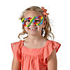 Rainbow Paper Glasses - 12 Pc Image 1