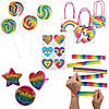 Rainbow Sparkle Party Favor Kit for 12 Image 1