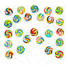 Rainbow Swirl Lollipops - 24 Pc. Image 1