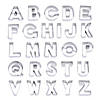 R&M International Alphabet Deluxe Cookie Cutter Set Image 1