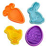 R&M International Mini Easter Cookie Cutter/Stamper Set Image 1