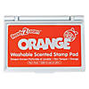 Ready 2 Learn Washable Stamp Pad - Orange Scented, Orange - Pack of 6 Image 1