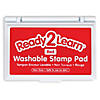 Ready 2 Learn Washable Stamp Pad - Red - Pack of 6 Image 1