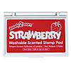 Ready 2 Learn Washable Stamp Pad - Strawberry Scent, Red - Pack of 6 Image 1