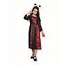 Red and Black Spider Princess Girl Child Halloween Costume - Medium Image 1