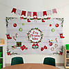 Red & Green Cozy Christmas Vibes Classroom Bulletin Board Set - 40 Pc. Image 1