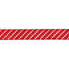 Red and White Diagonal Hearts Valentine's Day Wired Craft Ribbon 2.5" x 10 Yards Image 1