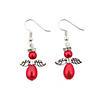 Red Angel Earrings Craft Kit Image 1