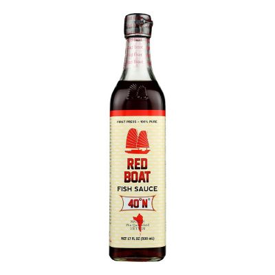 Red Boat Fish Sauce's Primary Ingredient  - Case of 12 - 17 OZ Image 1