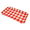 Red Gingham Paper Serving Trays - 3 Pc. Image 1