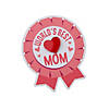 Red Heart Pins with World&#8217;s Best Mom Card - 12 Pc. Image 1