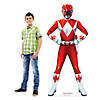 Red Power Ranger Life-Size&#160;Cardboard&#160;Cutout Stand-Up Image 1