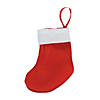 Red Small Christmas Stockings - 12 Pc. Image 1