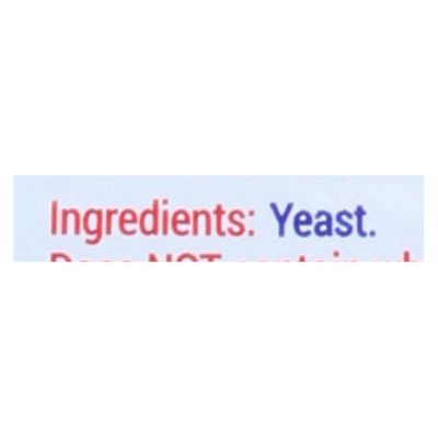 Red Star Nutritional Yeast - Active Dry - .75 oz - Case of 18 Image 1