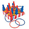 Red, White & Blue Carnival Bottle Ring Toss Game - 25 Pc. Image 1