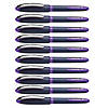 Rediform One Business Rollerball Pens, 0.6mm, Violet, Pack of 10 Image 1