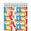 Reindeer & Santa Pencils - 24 Pc. Image 1
