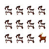 Reindeer Standing 4" Cookie Cutters Image 1