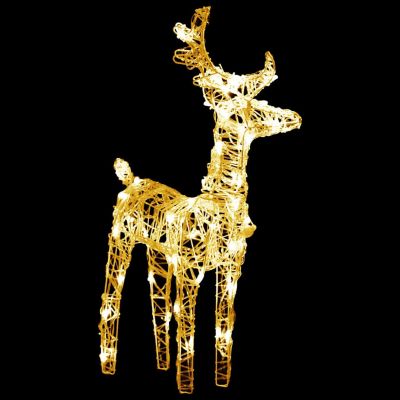 Reindeers & Sleigh Christmas Decoration 160 LEDs Image 2