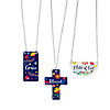 Religious Acrylic Charm Necklaces - 12 Pc. Image 1