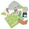 Religious Easter 3D Tomb Stand-Up Craft Kit - Makes 12 Image 1
