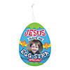 Religious Easter Jesus Made Me Egg-Stra Special Picture Frame Craft Kit - Makes 12 Image 1