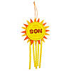 Religious Here Comes the Son Sign Craft Kit - Makes 12 Image 1