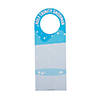 Religious Holy Trinity Snowman Doorknob Hanger Sticker Scenes - 12 Pc. Image 1