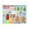Religious Iridescent Gingerbread House Sticker Scenes - 12 Pc. Image 2