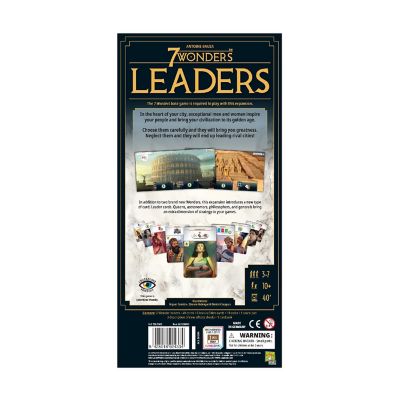 Repos Production 7 Wonders: Leaders Expansion (New Edition) Image 2