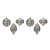 Ribbed Glass Ornament (Set of 6) Image 4