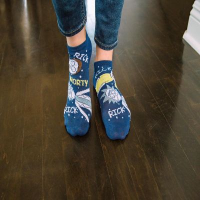 Rick and Morty Novelty Low-Cut Unisex Ankle Socks  5 Pairs Image 3