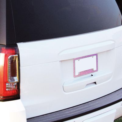 Rico Industries Gradient - Pink And Purple All Over Automotive License Plate Frame for Car/Truck/SUV (12" x 6") Image 3