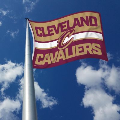 Rico Industries NBA Basketball Cleveland Cavaliers Bold 3' x 5' Banner Flag Single Sided - Indoor or Outdoor - Home D&#233;cor Image 2