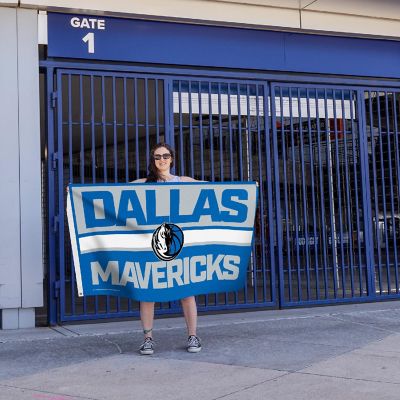 Rico Industries NBA Basketball Dallas Mavericks Bold 3' x 5' Banner Flag Single Sided - Indoor or Outdoor - Home D&#233;cor Image 3