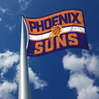 Rico Industries NBA Basketball Phoenix Suns Bold 3' x 5' Banner Flag Single Sided - Indoor or Outdoor - Home D&#233;cor Image 2