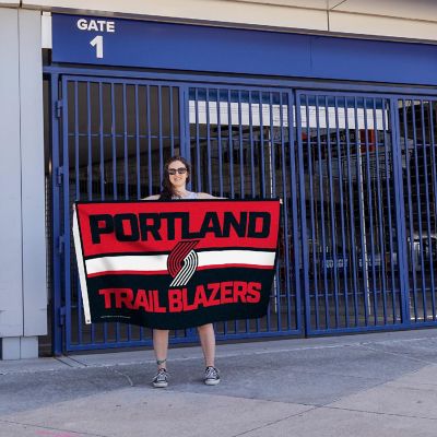 Rico Industries NBA Basketball Portland Trail Blazers Bold 3' x 5' Banner Flag Single Sided - Indoor or Outdoor - Home D&#233;cor Image 3