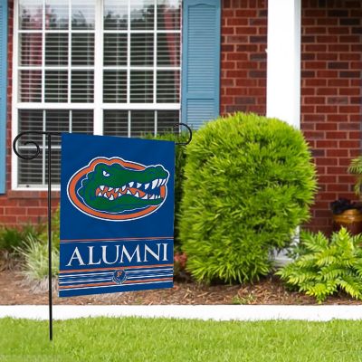 Rico Industries NCAA  Florida Gators Alumni 13" x 18" Double Sided Garden Flag Image 1