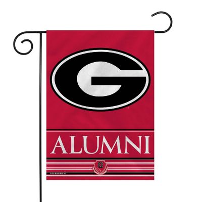Rico Industries NCAA  Georgia Bulldogs Alumni 13" x 18" Double Sided Garden Flag Image 1