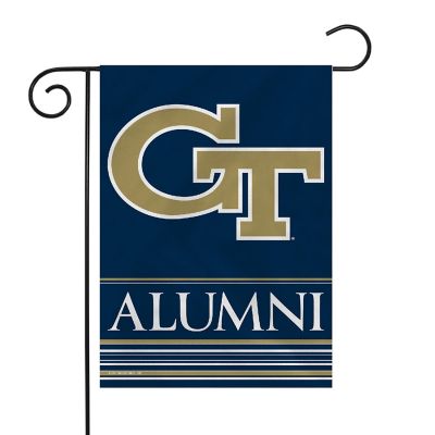 Rico Industries NCAA  Georgia Tech Yellow Jackets - GT Alumni 13" x 18" Double Sided Garden Flag Image 1