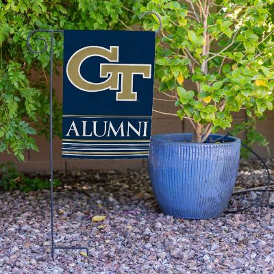 Rico Industries NCAA  Georgia Tech Yellow Jackets - GT Alumni 13" x 18" Double Sided Garden Flag Image 3