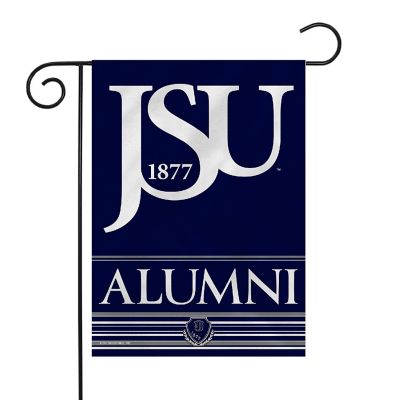 Rico Industries NCAA  Jackson State Tigers - JSU Alumni 13" x 18" Double Sided Garden Flag Image 1