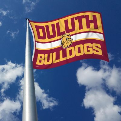 Rico Industries NCAA  Minnesota-Duluth Bulldogs Bold 3' x 5' Banner Flag Single Sided - Indoor or Outdoor - Home D&#233;cor Image 2