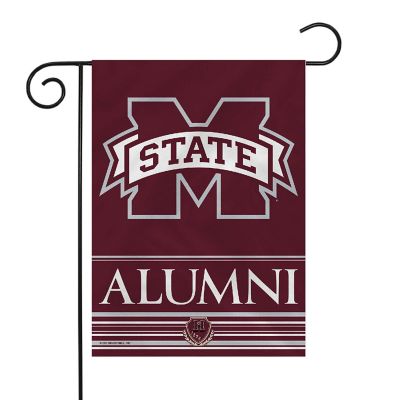Rico Industries NCAA  Mississippi State Bulldogs Alumni 13" x 18" Double Sided Garden Flag Image 1
