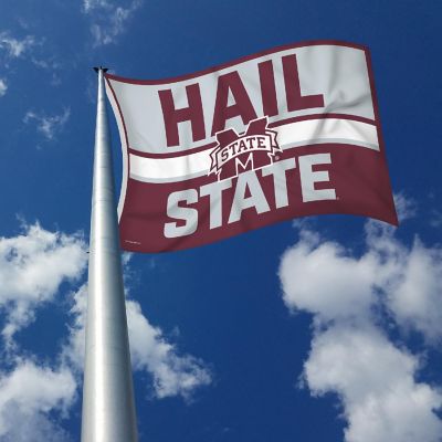 Rico Industries NCAA  Mississippi State Bulldogs Bold 3' x 5' Banner Flag Single Sided - Indoor or Outdoor - Home D&#233;cor Image 2