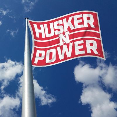 Rico Industries NCAA  Nebraska Cornhuskers Bold 3' x 5' Banner Flag Single Sided - Indoor or Outdoor - Home D&#233;cor Image 2