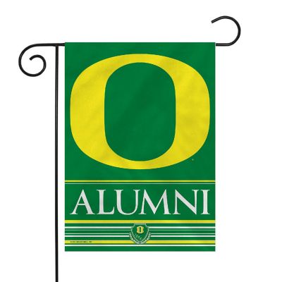 Rico Industries NCAA  Oregon Ducks Alumni 13" x 18" Double Sided Garden Flag Image 1