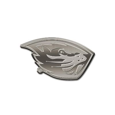 Rico Industries NCAA  Oregon State Beavers Standard Antique Nickel Auto Emblem for Car/Truck/SUV Image 1