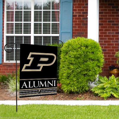 Rico Industries NCAA  Purdue Boilermakers Alumni 13" x 18" Double Sided Garden Flag Image 1