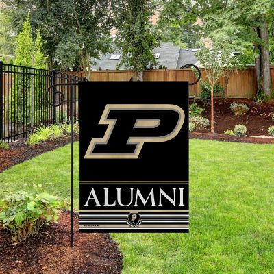 Rico Industries NCAA  Purdue Boilermakers Alumni 13" x 18" Double Sided Garden Flag Image 2